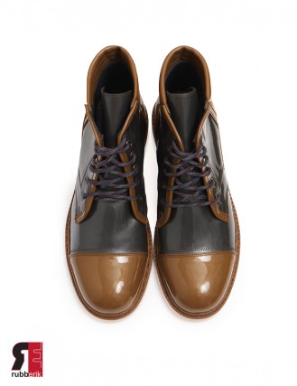 Latex Boots mit Schnürung -SOFORT LIEFERBAR